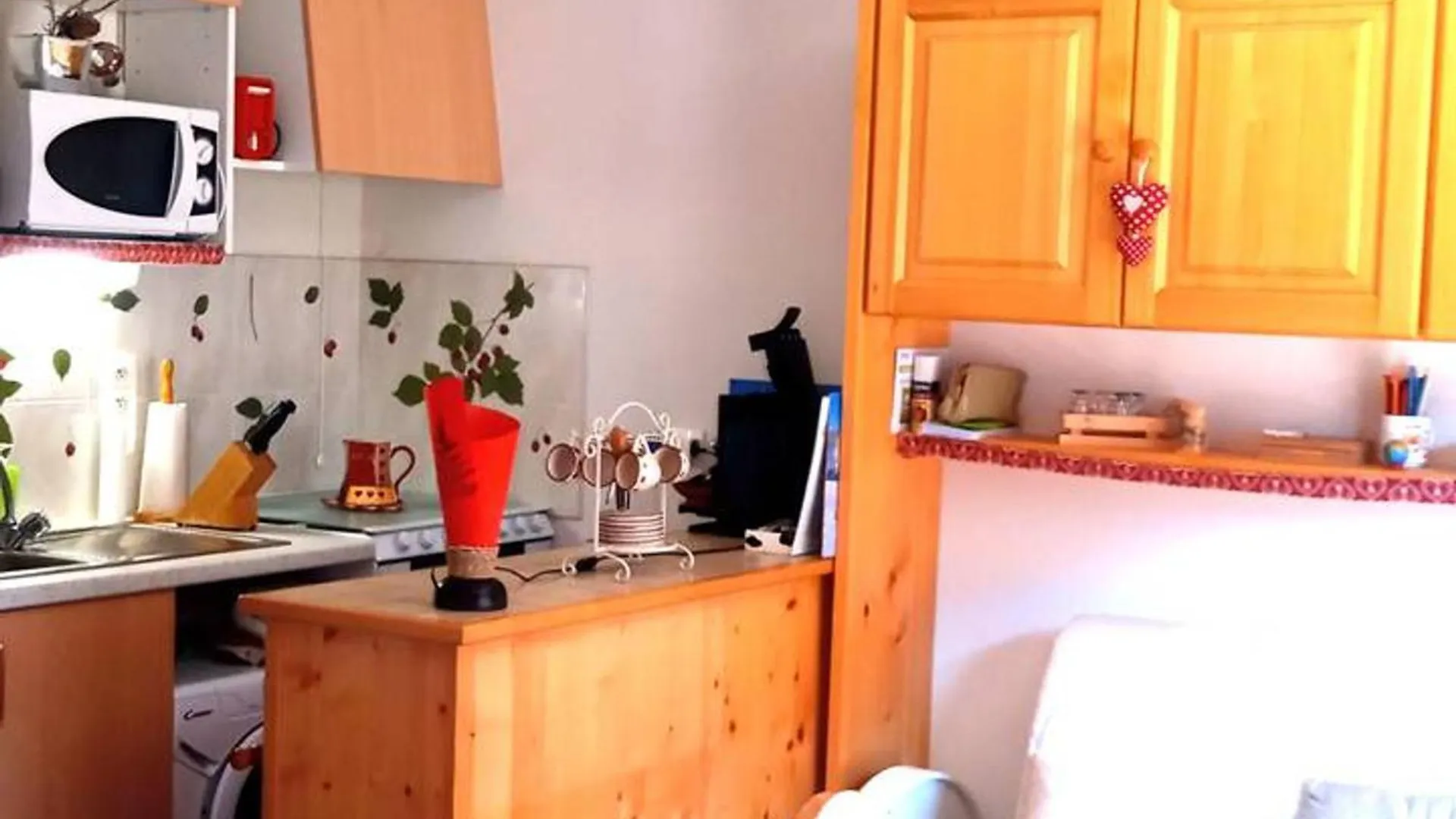 A Louer : Appartement Cosy 2 Pieces Cabine Avec Vue Montagne - Fr-1-573-138 Le Biot